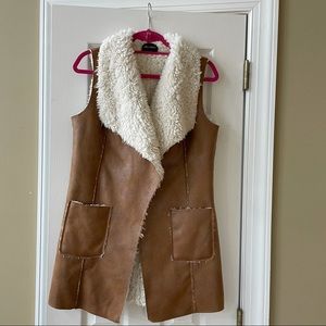 Ella Moss Sherpa vest